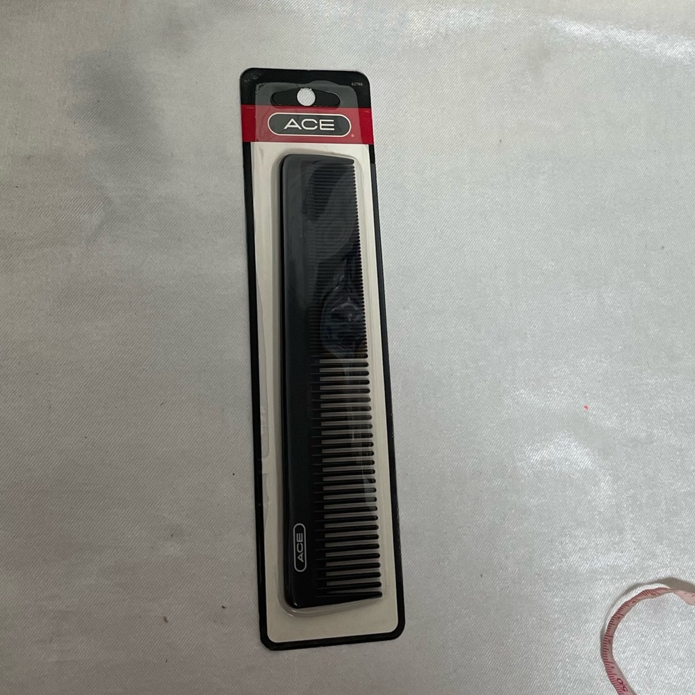 NEW Ace hairbrush for men all purpose classic black